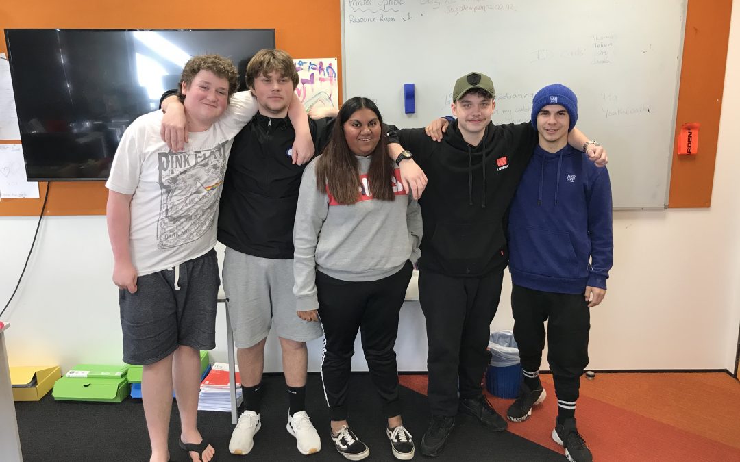 Congratulations to these 5 graduates for completing the Workplace Skills (NCEA Level 2) Course